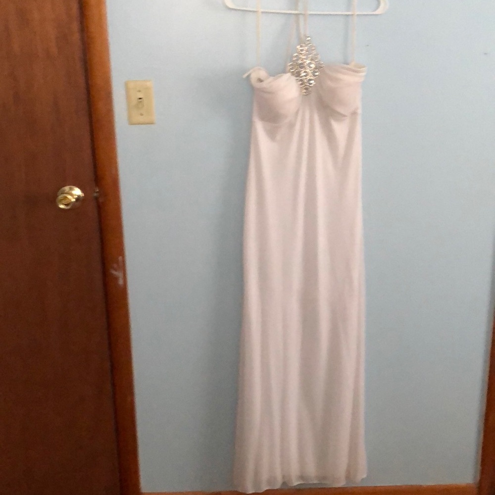 White prom/graduation/wedding dress